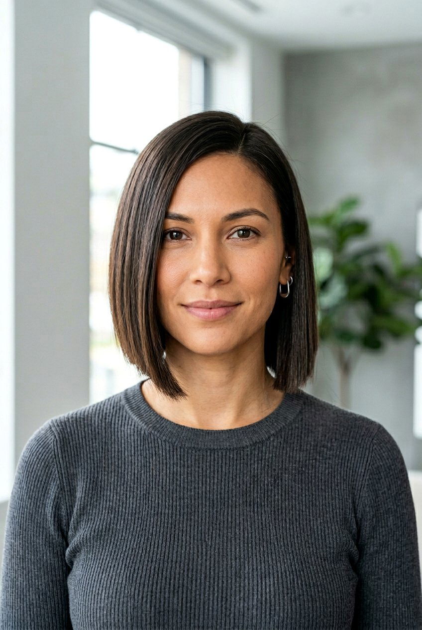 Asymmetrical Collarbone Length Haircut - 20 collarbone length haircuts - 20 collarbone length haircuts