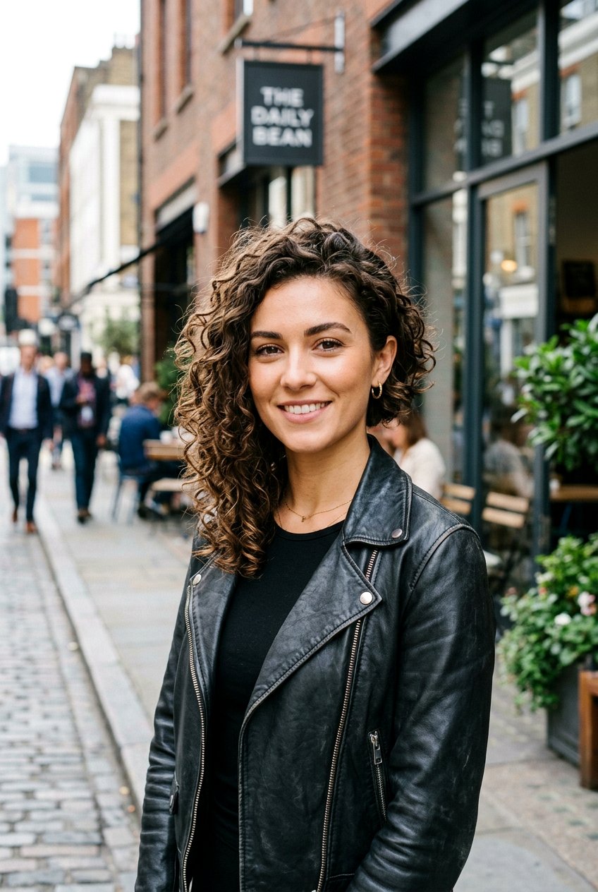 Asymmetrical Curly Bob - 20 curly bob for thick frizzy hair - 20 curly bob for thick frizzy hair