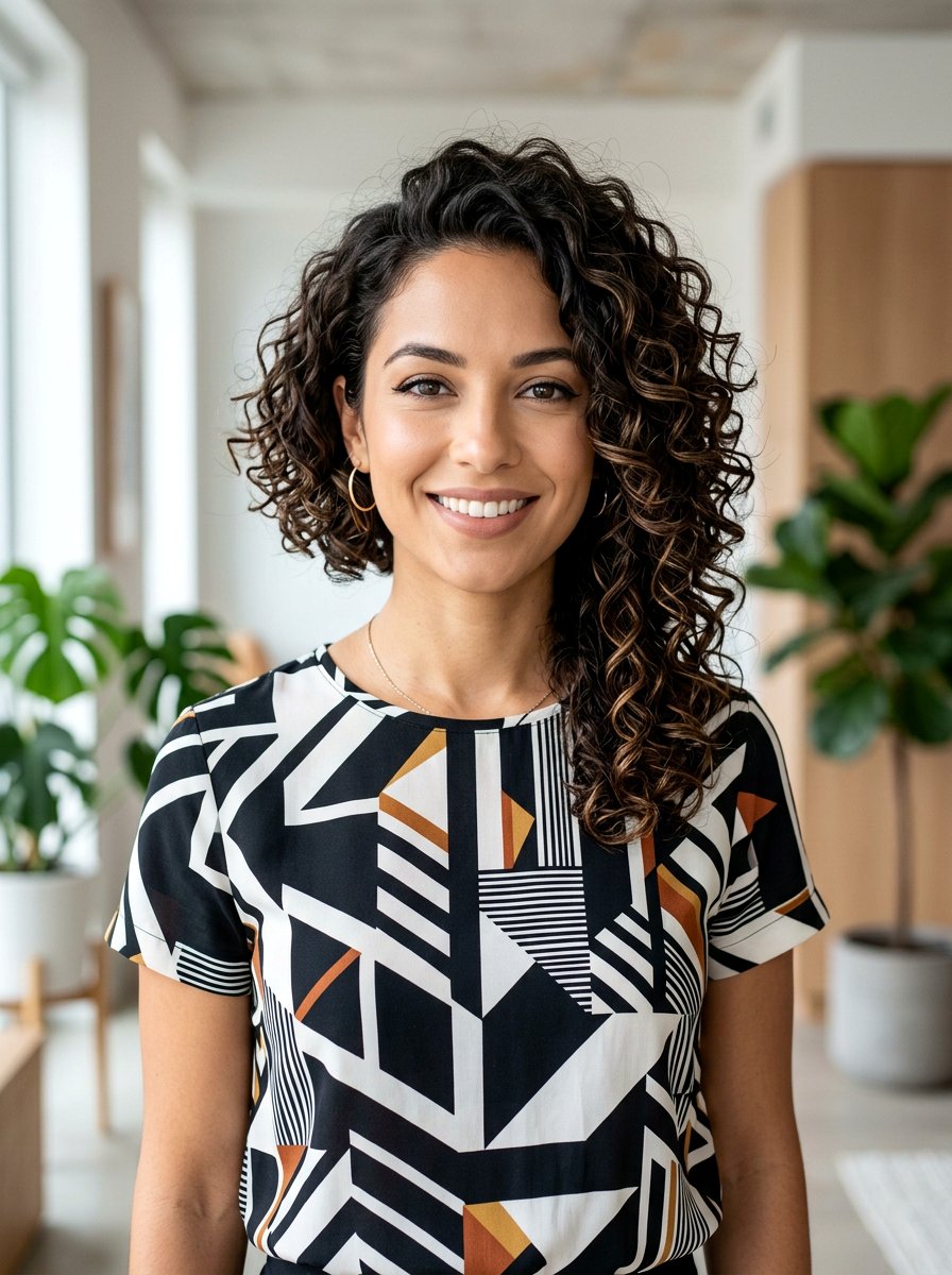 Asymmetrical Curly Bob - 20 cute curly hairstyle ideas for women - 20 cute curly hairstyle ideas for women