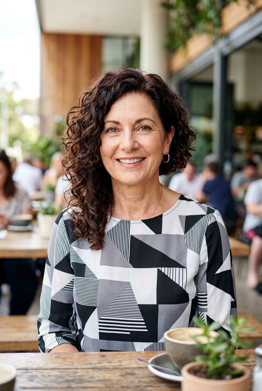 Asymmetrical Curly Bob - 20 curly bob for mature women - 20 curly bob for mature women