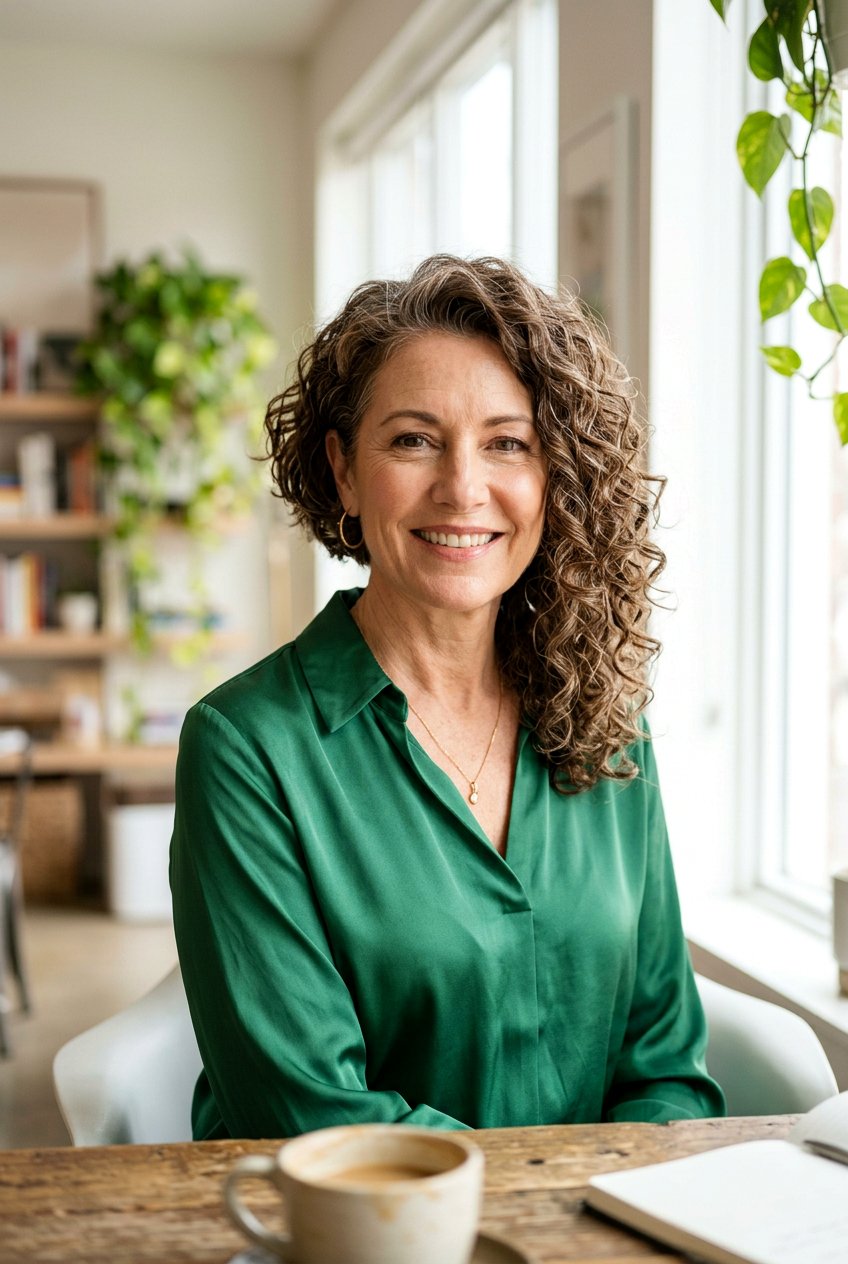 Asymmetrical Curly Bob Haircut - 20 mature women curly haircut ideas - 20 mature women curly haircut ideas