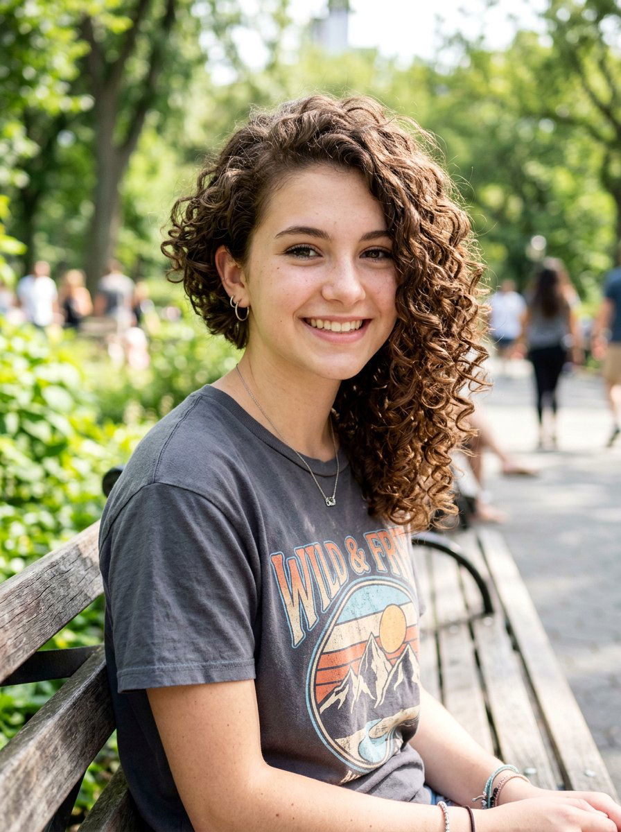 Asymmetrical Curly Bob Haircut - 20 teen girls curly bob haircut - 20 teen girls curly bob haircut