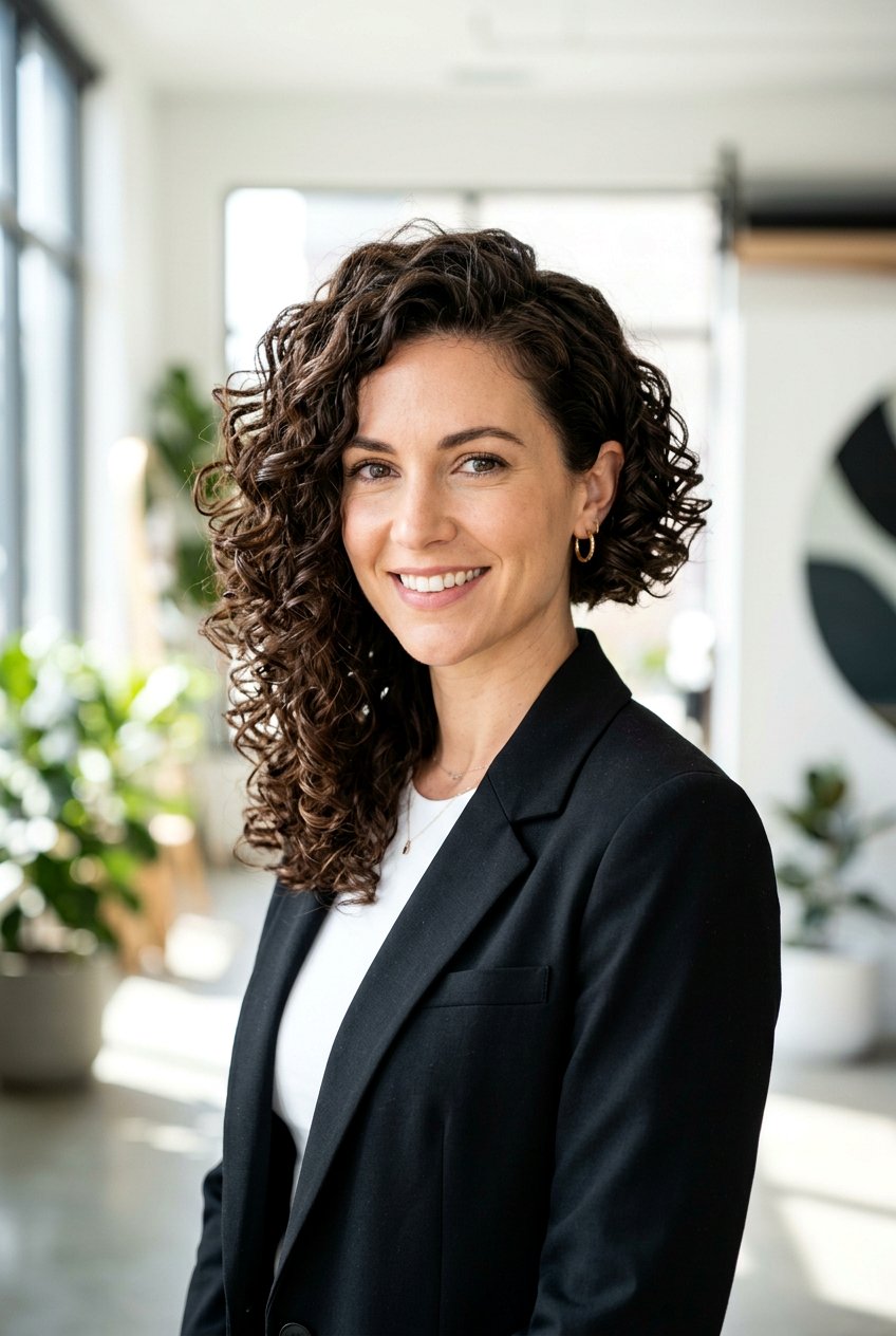 Asymmetrical Curly Perm Bob - 20 curly perm for bob haircut - 20 curly perm for bob haircut