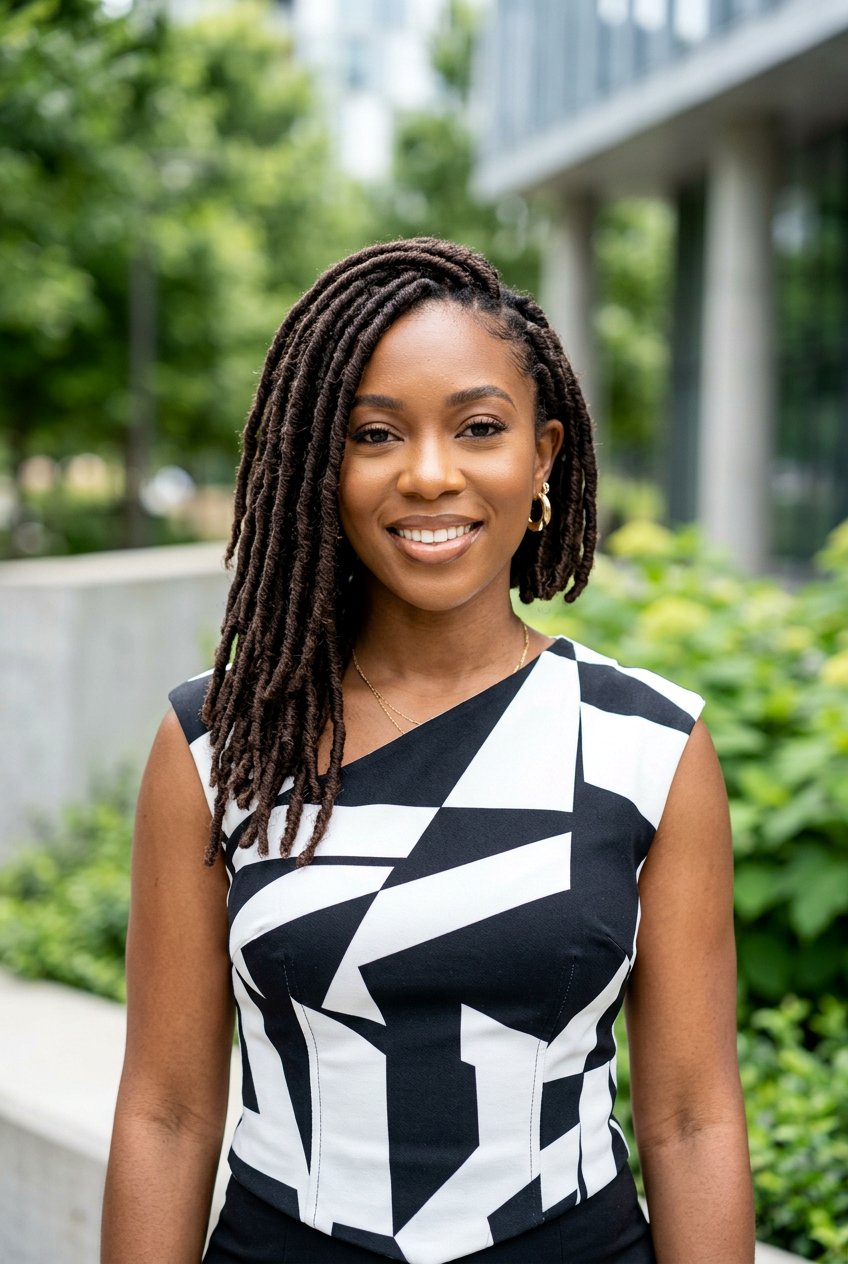 Asymmetrical Faux Loc Bob - 20 faux loc bob hairstyles - 20 faux loc bob hairstyles