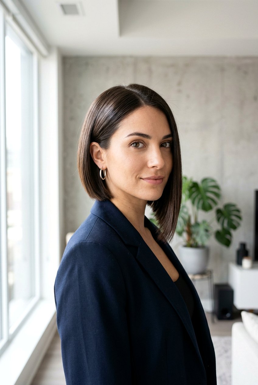 Asymmetrical French Bob - 20 french bob haircut - 20 french bob haircut