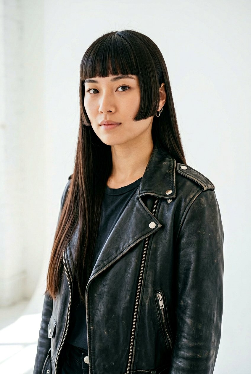 Asymmetrical Hime Cut - 20 modern hime haircut - 20 modern hime haircut