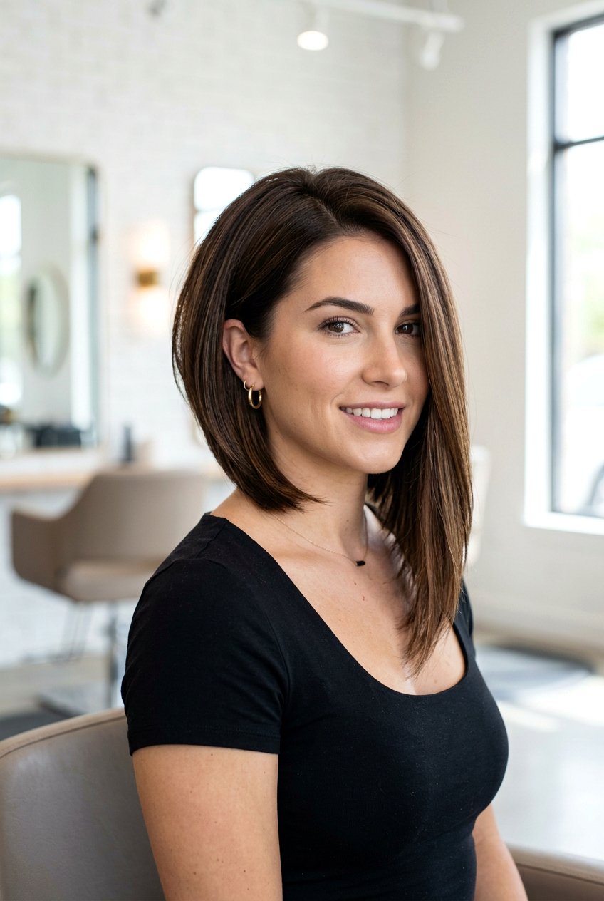 Asymmetrical Inverted Bob - 20 inverted bob haircut - 20 inverted bob haircut