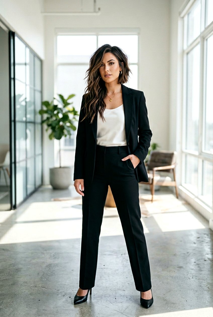 Asymmetrical Layered Lob - 20 mom lob haircut with layers - 20 mom lob haircut with layers