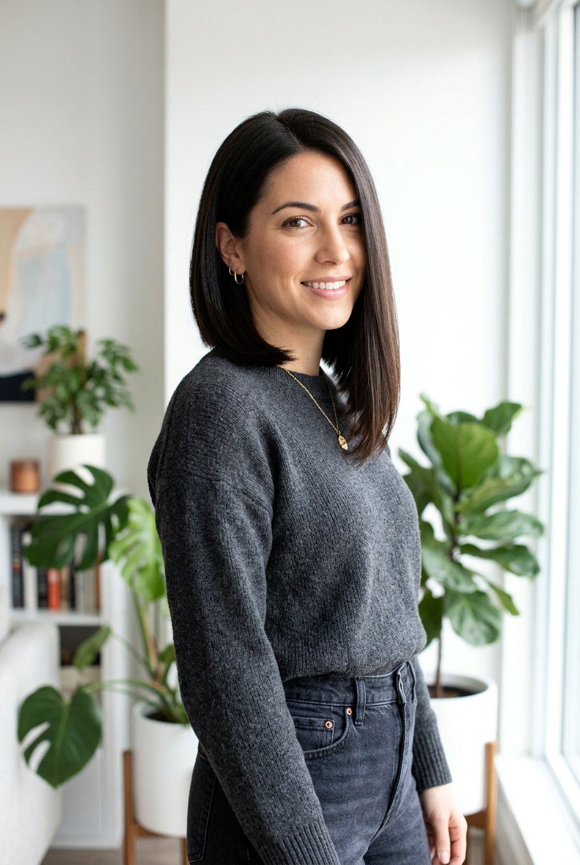 Asymmetrical Lob Haircut For Thick Hair - 20 lob haircut for thick hair - 20 lob haircut for thick hair