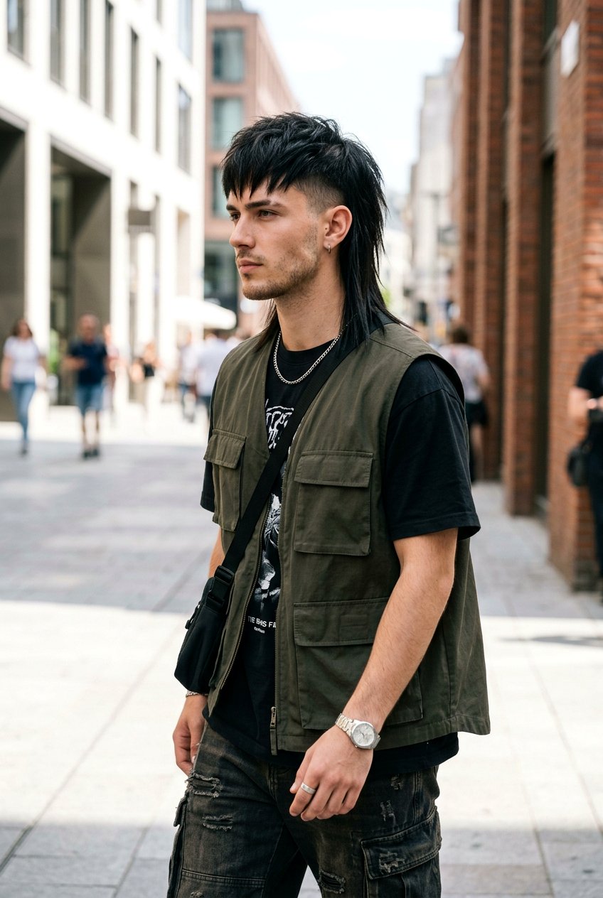 Asymmetrical Modern Mullet - 20 modern mullet for straight hair - 20 modern mullet for straight hair