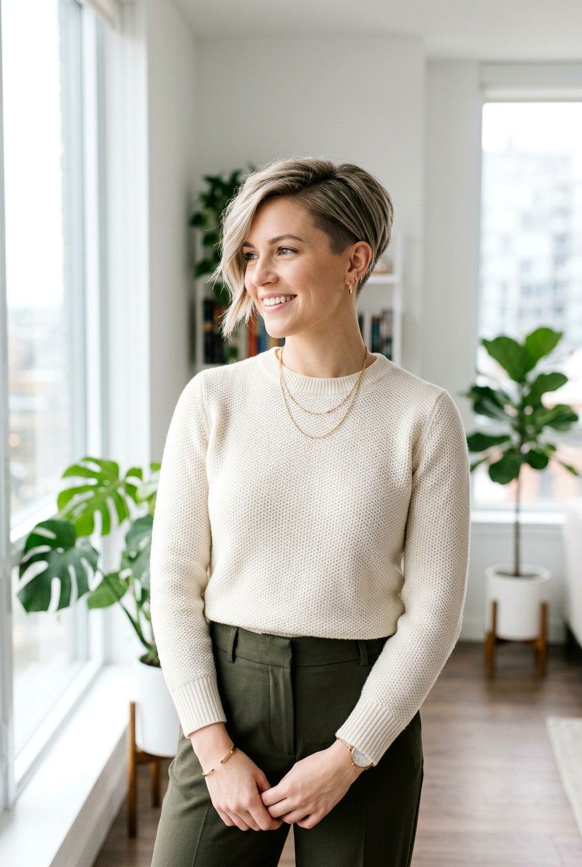 Asymmetrical Pixie Cut - 20 classic pixie cut for women - 20 classic pixie cut for women