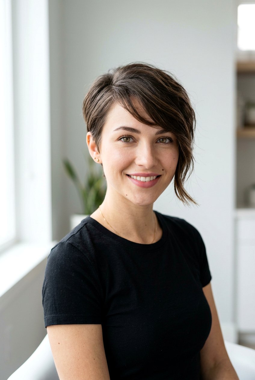 Asymmetrical Pixie Cut For Heart Face - 20 pixie cut for heart shaped face - 20 pixie cut for heart shaped face