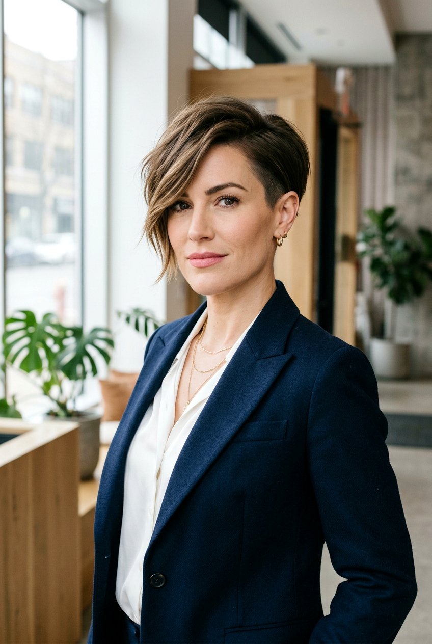 Asymmetrical Pixie Cut For Square Face - 20 pixie cut for square face - 20 pixie cut for square face