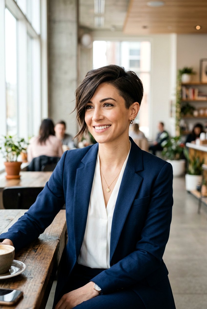 Asymmetrical Pixie Haircut - 20 best pixie haircut ideas for women - 20 best pixie haircut ideas for women