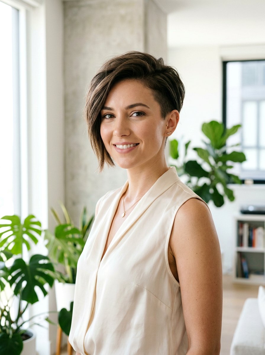 Asymmetrical Pixie Haircut - 20 pixie haircut for thick coarse hair - 20 pixie haircut for thick coarse hair