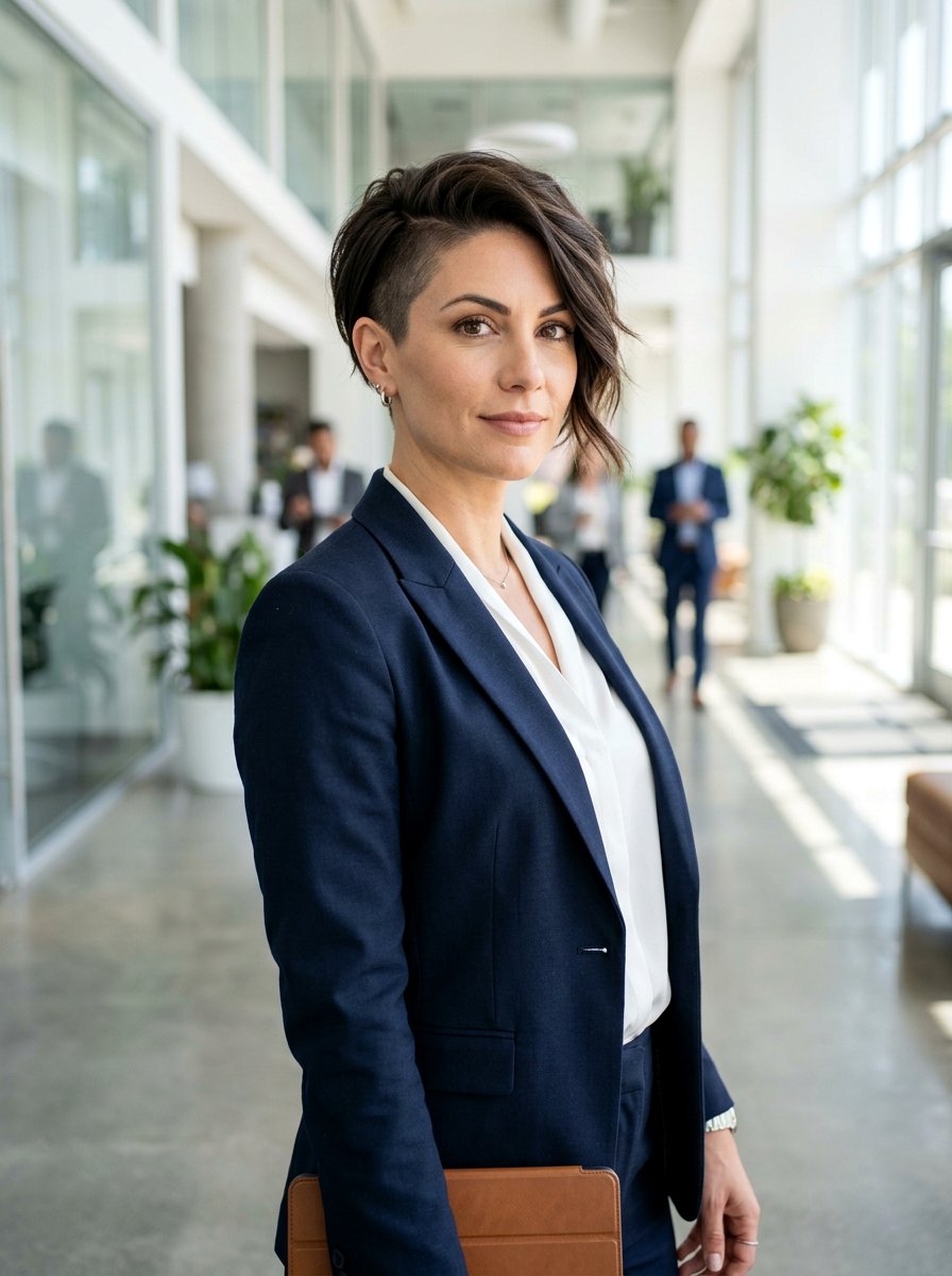 Asymmetrical Pixie Haircut - 20 trendy pixie haircut 2026 - 20 trendy pixie haircut 2026