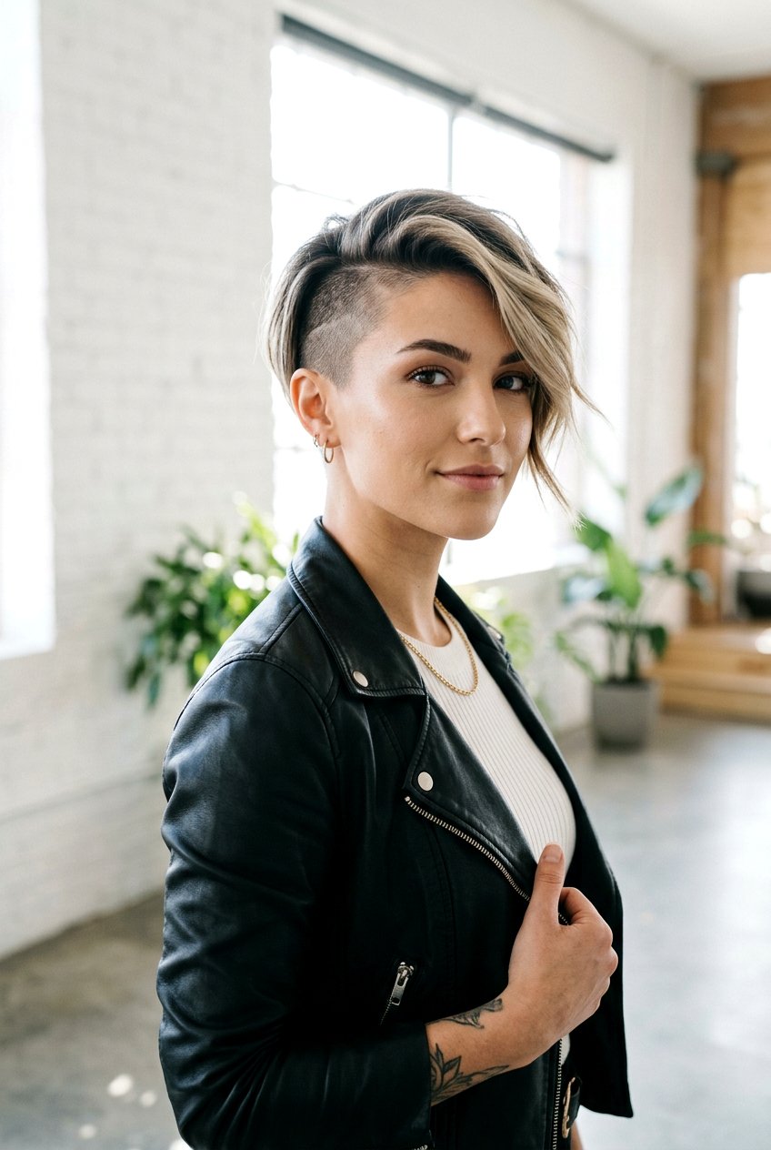 Asymmetrical Pixie With Undercut - 20 edgy pixie with undercut - 20 edgy pixie with undercut