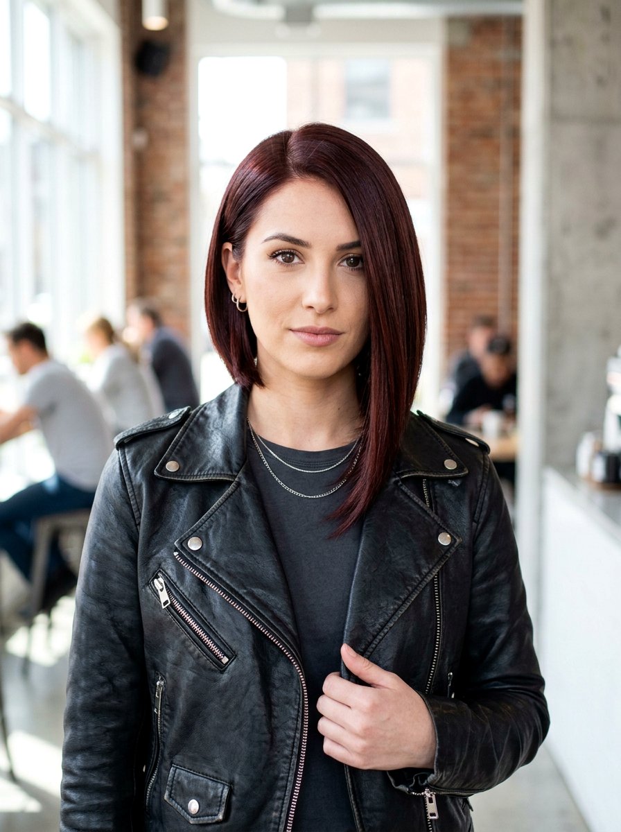 Asymmetrical Polished Bob - 20 polished bob for fine straight hair - 20 polished bob for fine straight hair