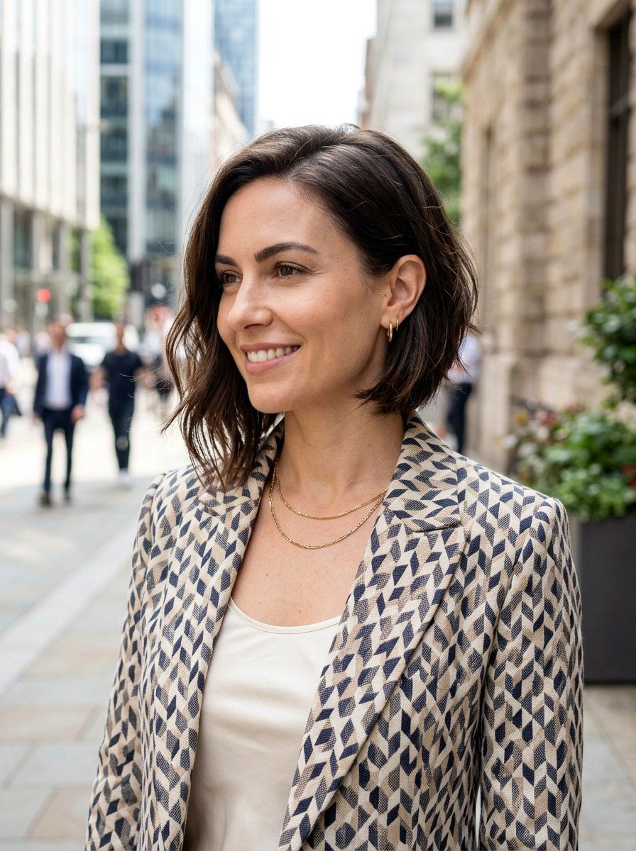 Asymmetrical Quiet Luxury Bob - 20 quiet luxury bob haircut - 20 quiet luxury bob haircut