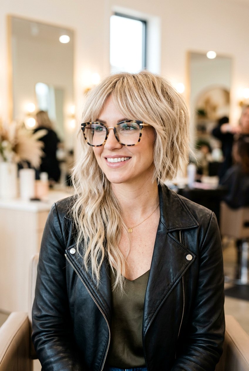 Asymmetrical Shag For Fine Hair - 20 modern shag for mature women - 20 modern shag for mature women