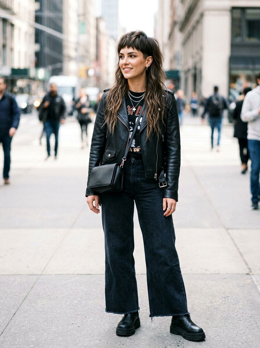 Asymmetrical Shag Mullet - 20 shag mullet haircut women - 20 shag mullet haircut women