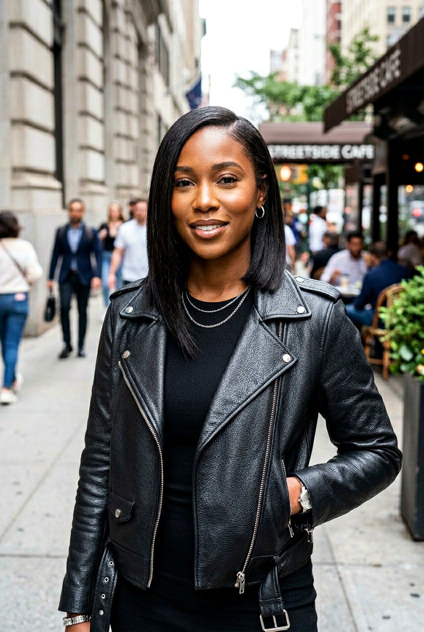 Asymmetrical Shoulder Length Silk Press - 20 black women shoulder length silk press ideas - 20 black women shoulder length silk press ideas