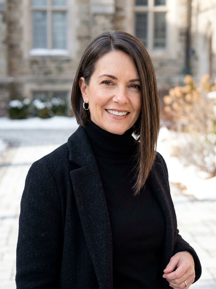 Asymmetrical Straight Bob - 20 straight bob haircut for mature women - 20 straight bob haircut for mature women