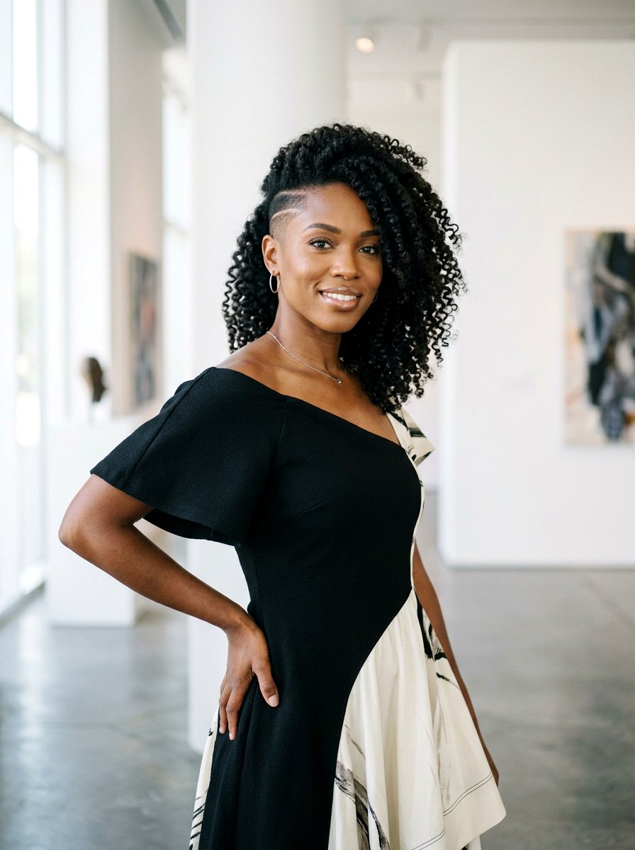 Asymmetrical Tapered Natural Haircut - 20 tapered natural haircut for women - 20 tapered natural haircut for women