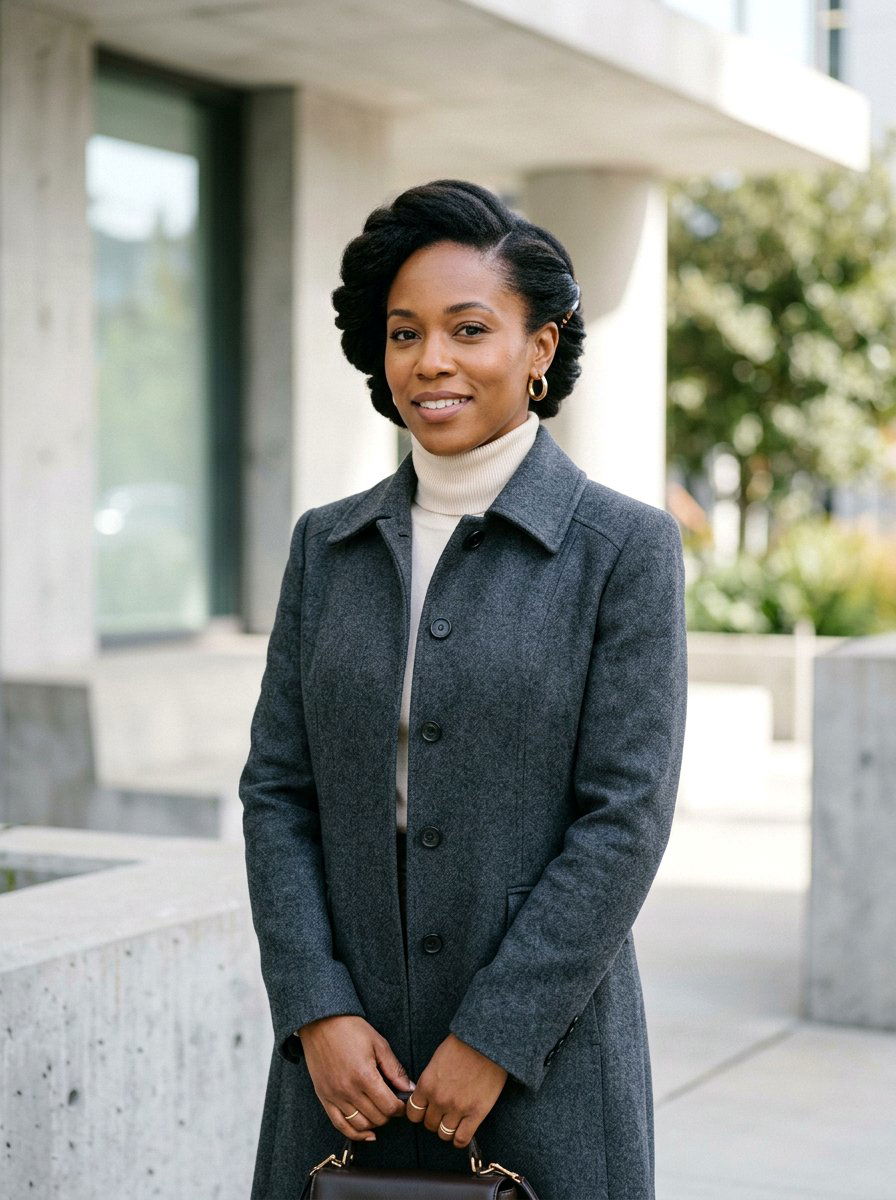 Asymmetrical Tuck - 20 hairstyle to blend short regrowth - 20 hairstyle to blend short regrowth