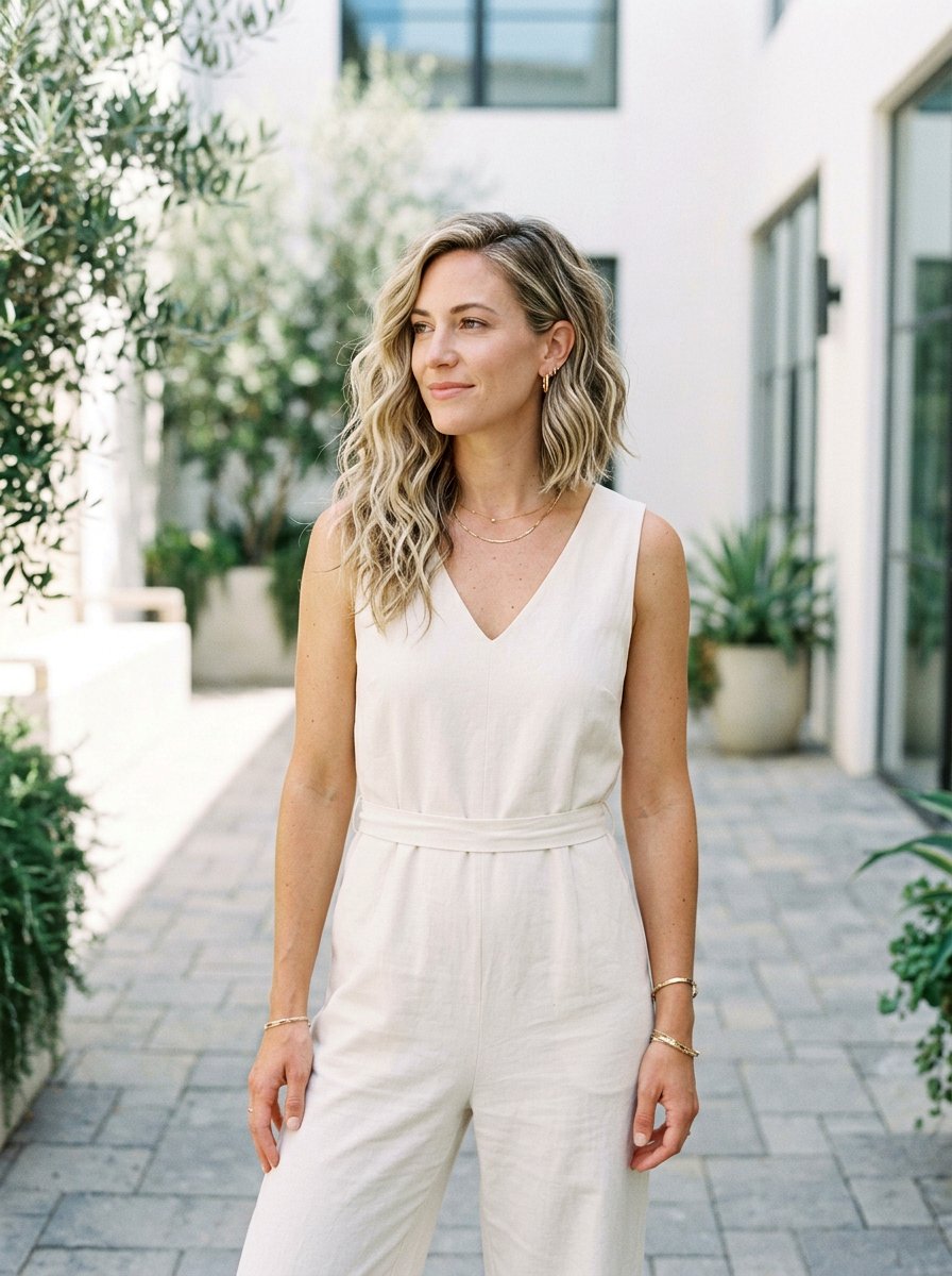 Asymmetrical Wavy Lob - 20 wavy lob for thick coarse hair - 20 wavy lob for thick coarse hair