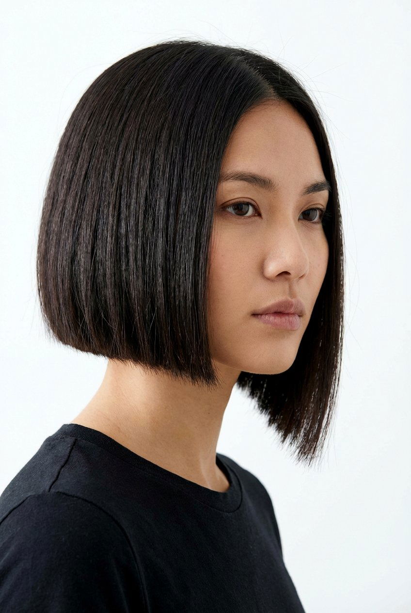 Asymmetrical blunt bob - 20 blunt bob haircut - 20 blunt bob haircut