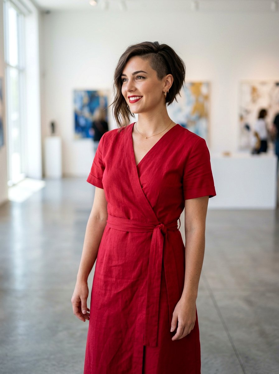 Asymmetrical crop - 20 short natural haircut for fine hair - 20 short natural haircut for fine hair