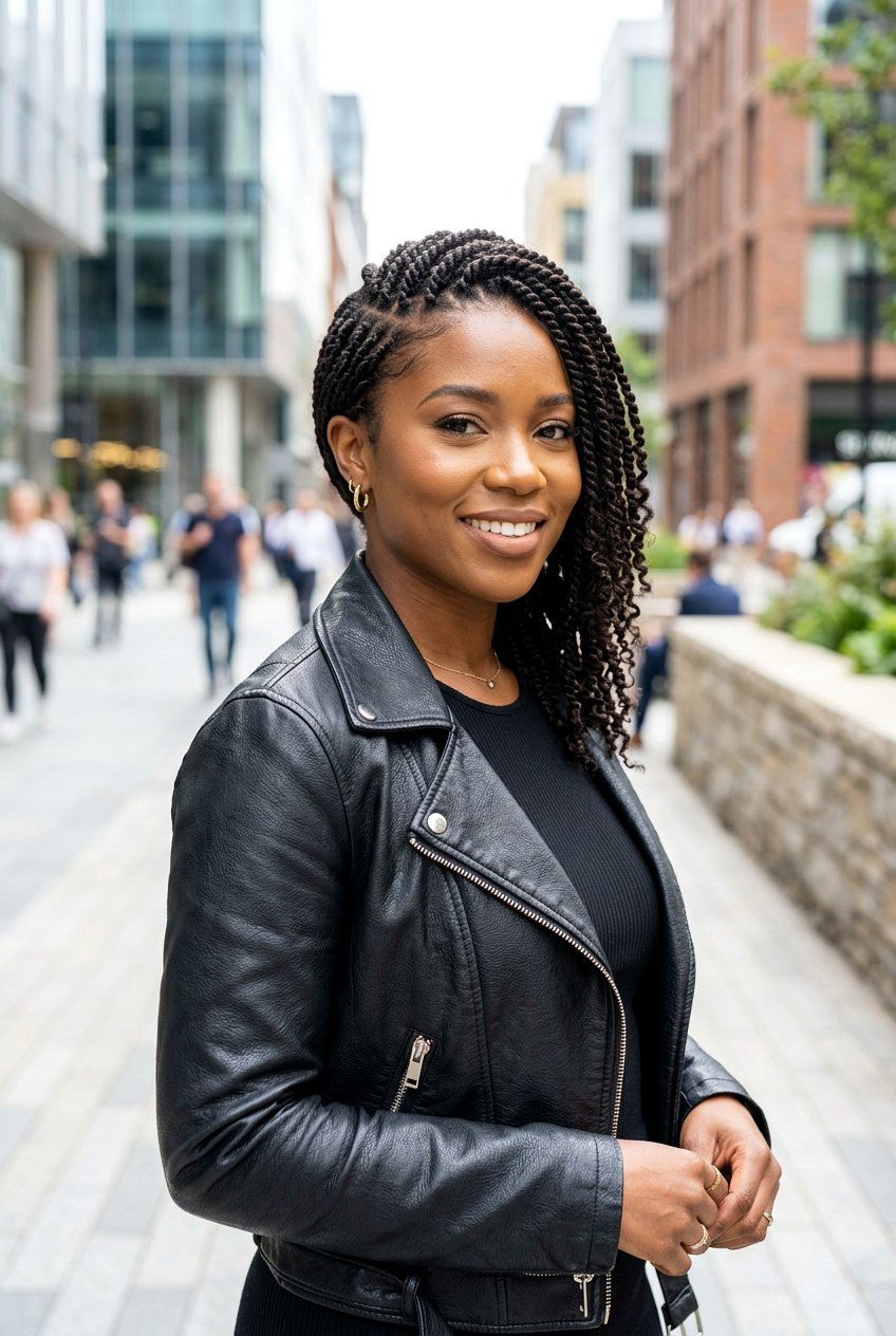 Asymmetrical mini twist bob - 20 mini twist bob hairstyle - 20 mini twist bob hairstyle