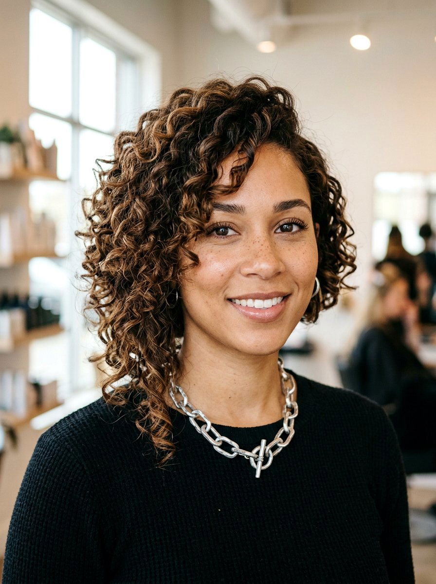 Asymmetrical rod set bob - 20 rod set bob hairstyle - 20 rod set bob hairstyle