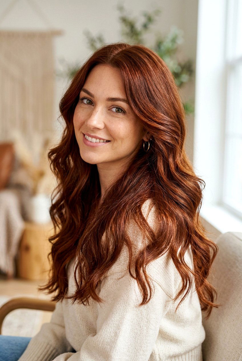 Auburn Brown Hair - 20 warm toned brunette hair - 20 warm toned brunette hair