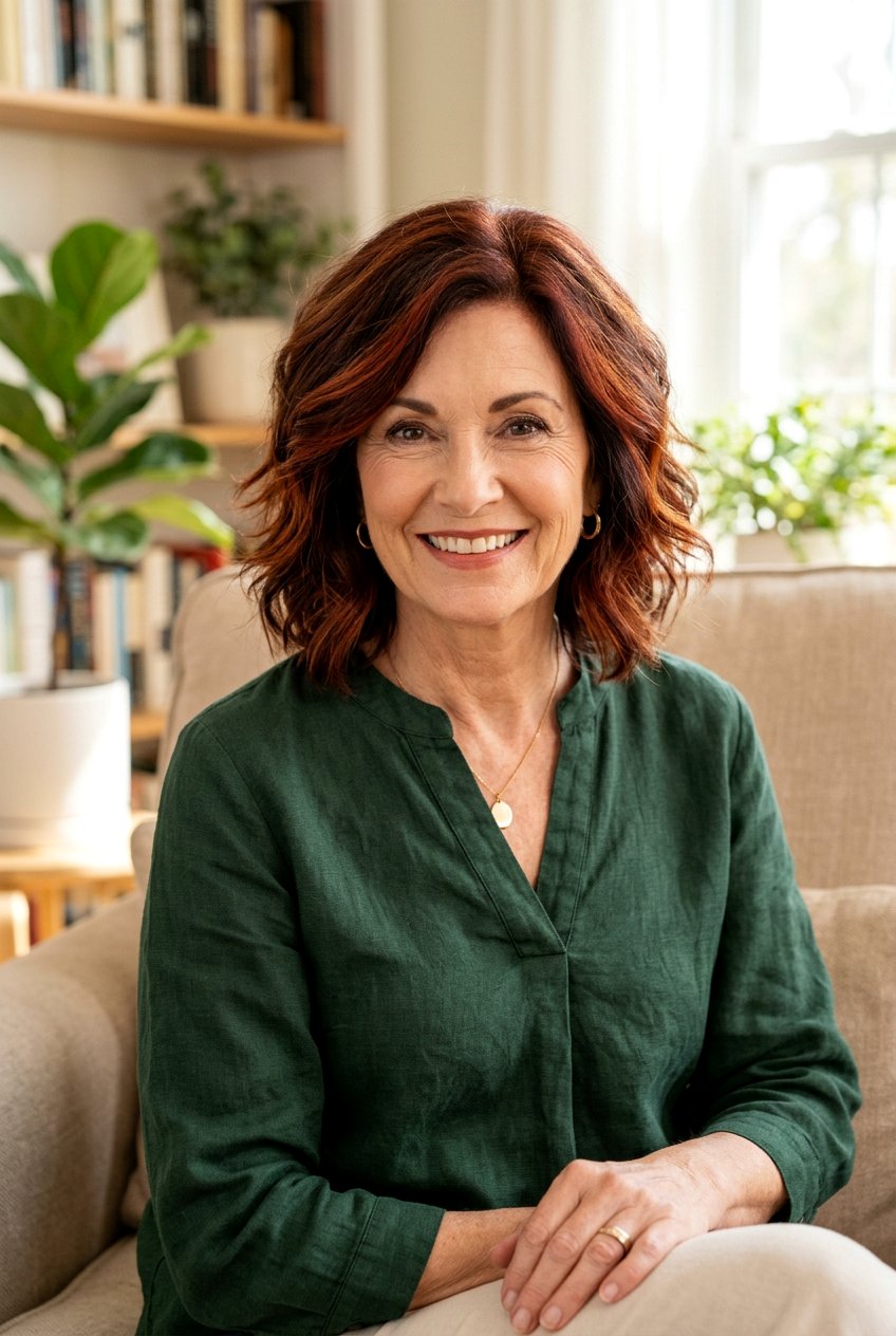 Auburn Brunette Hair Color - 20 brunette refresh for older women - 20 brunette refresh for older women