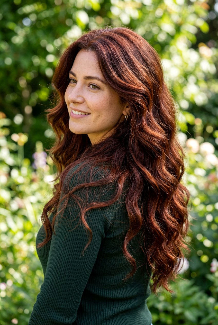 Auburn Hair Long Hair - 20 hair color ideas for long hair - 20 hair color ideas for long hair