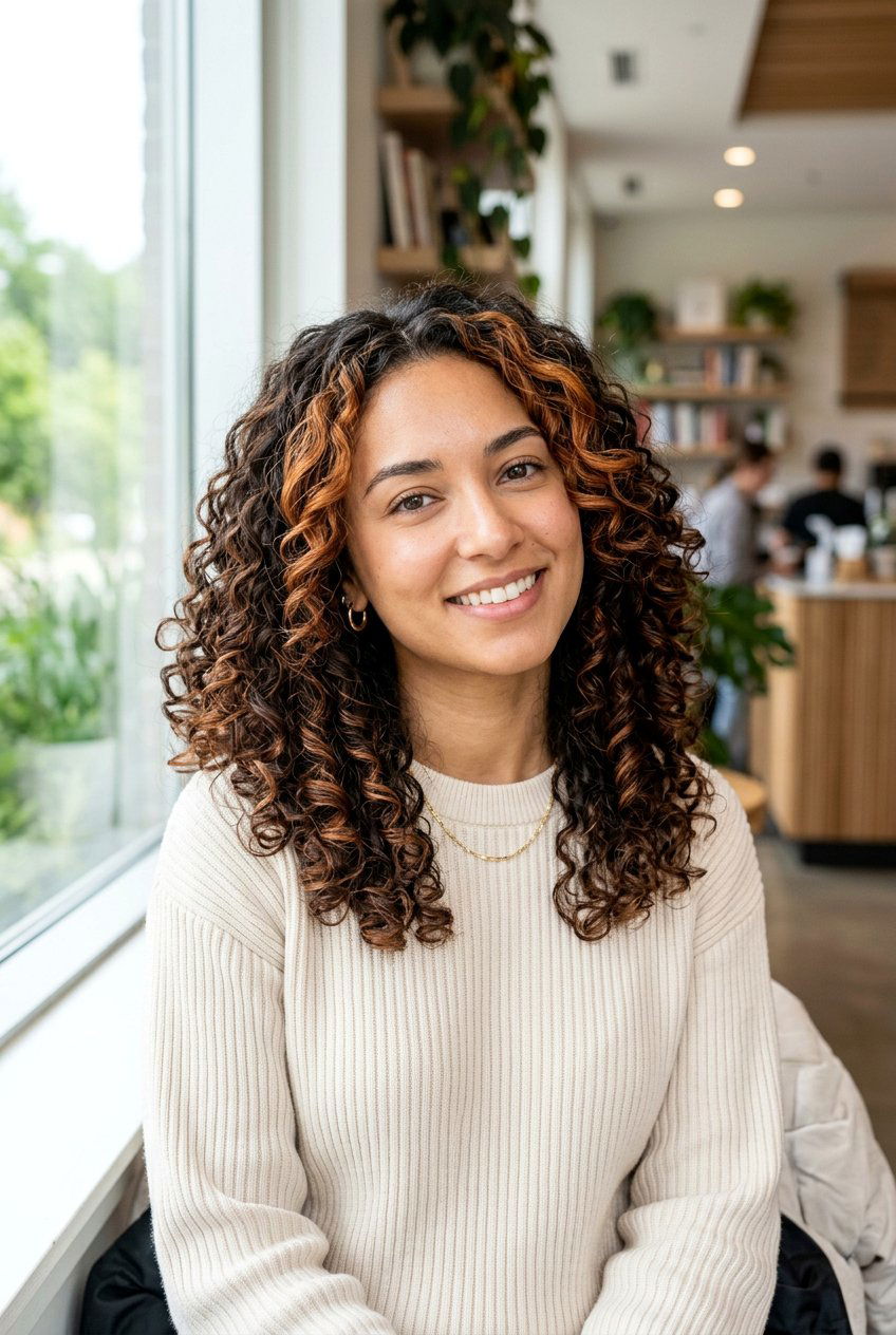 Auburn Highlights On Dark Brown Curly Hair - 20 auburn highlights on dark brown hair - 20 auburn highlights on dark brown hair