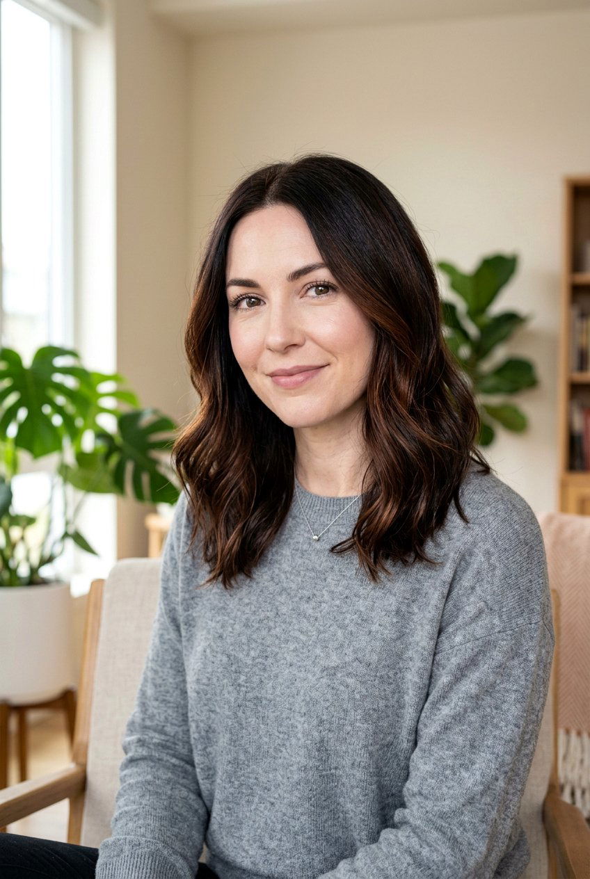 Auburn Highlights On Dark Brown Hair For Cool Skin Tones - 20 auburn highlights on dark brown hair - 20 auburn highlights on dark brown hair