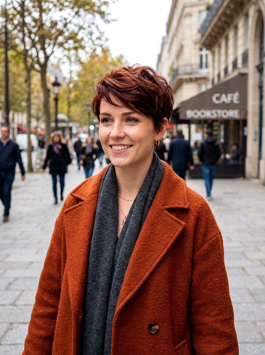 Auburn Pixie Hair Color - 20 pixie hair color ideas for mature women - 20 pixie hair color ideas for mature women