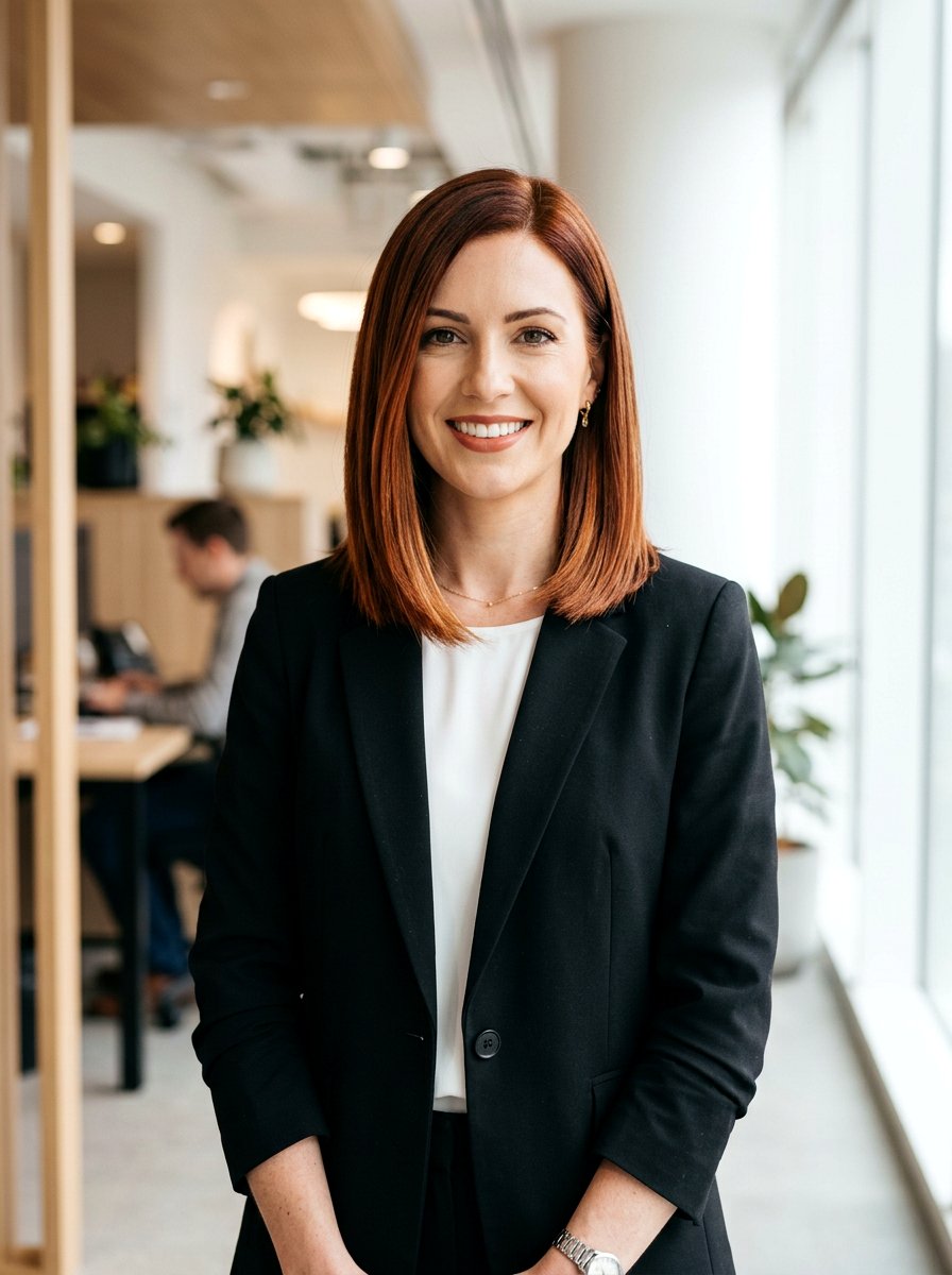 Auburn Red Balayage Bob - 20 red balayage for shoulder length hair - 20 red balayage for shoulder length hair