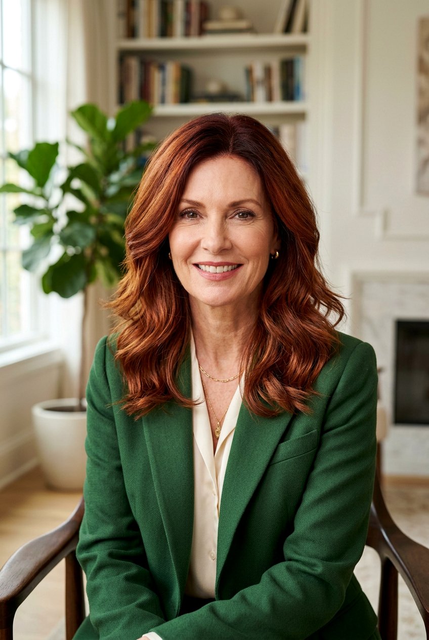 Auburn Red Copper Hair - 20 copper red hair color for mature skin tones - 20 copper red hair color for mature skin tones