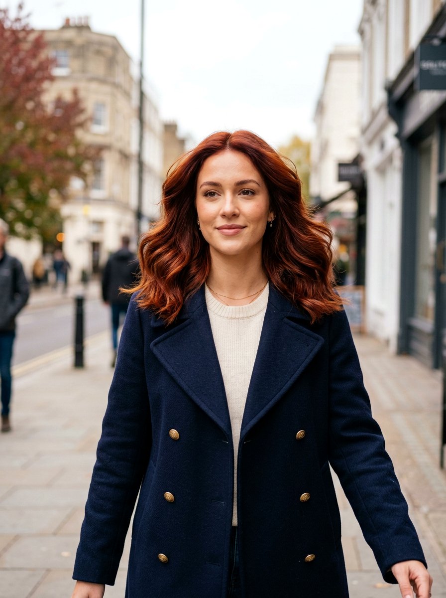 Auburn Red Shoulder Length Hair - 20 shoulder length hair color ideas - 20 shoulder length hair color ideas