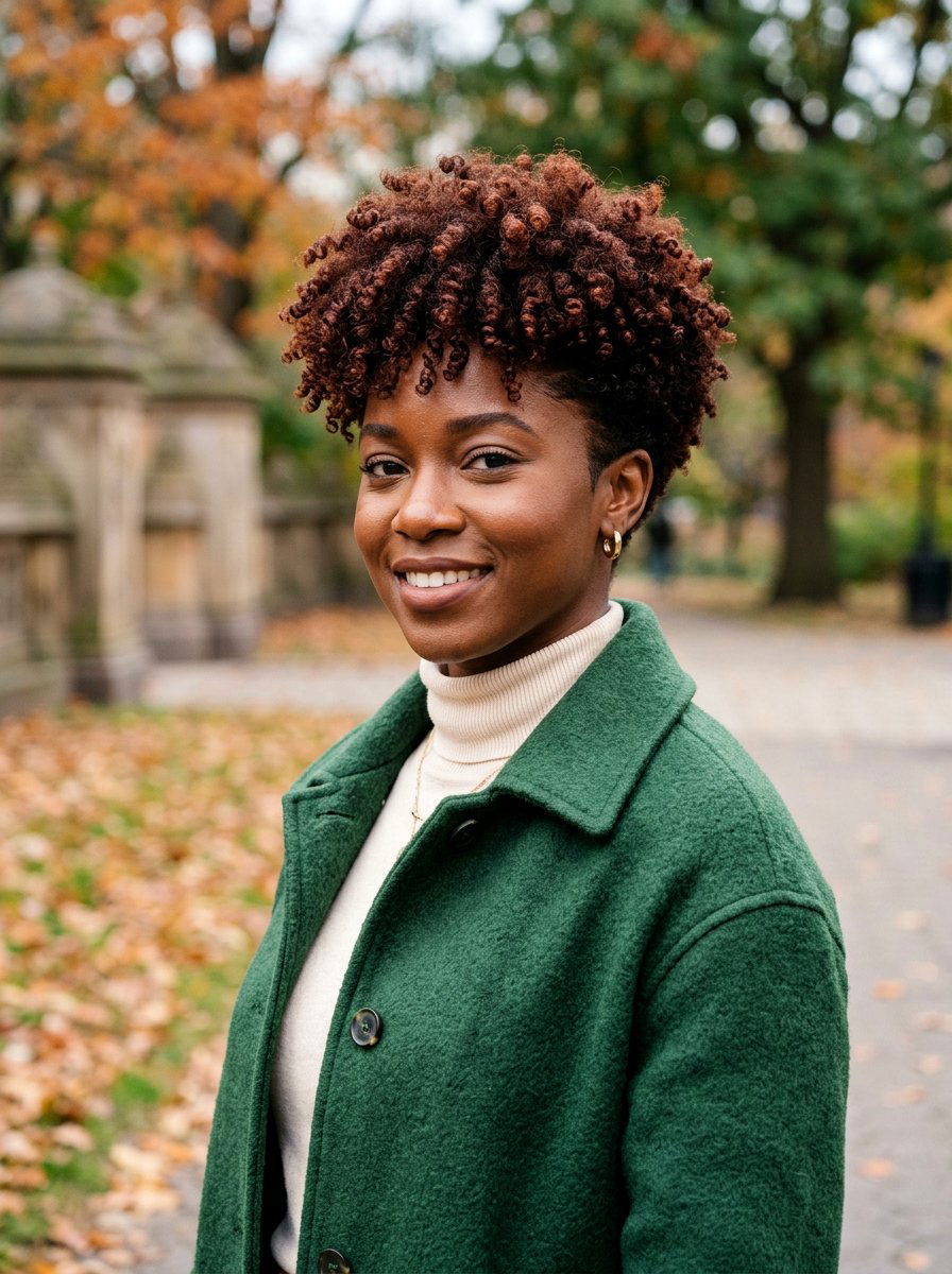 20 Vibrant Tapered Natural Haircut Ideas With Stunning Color