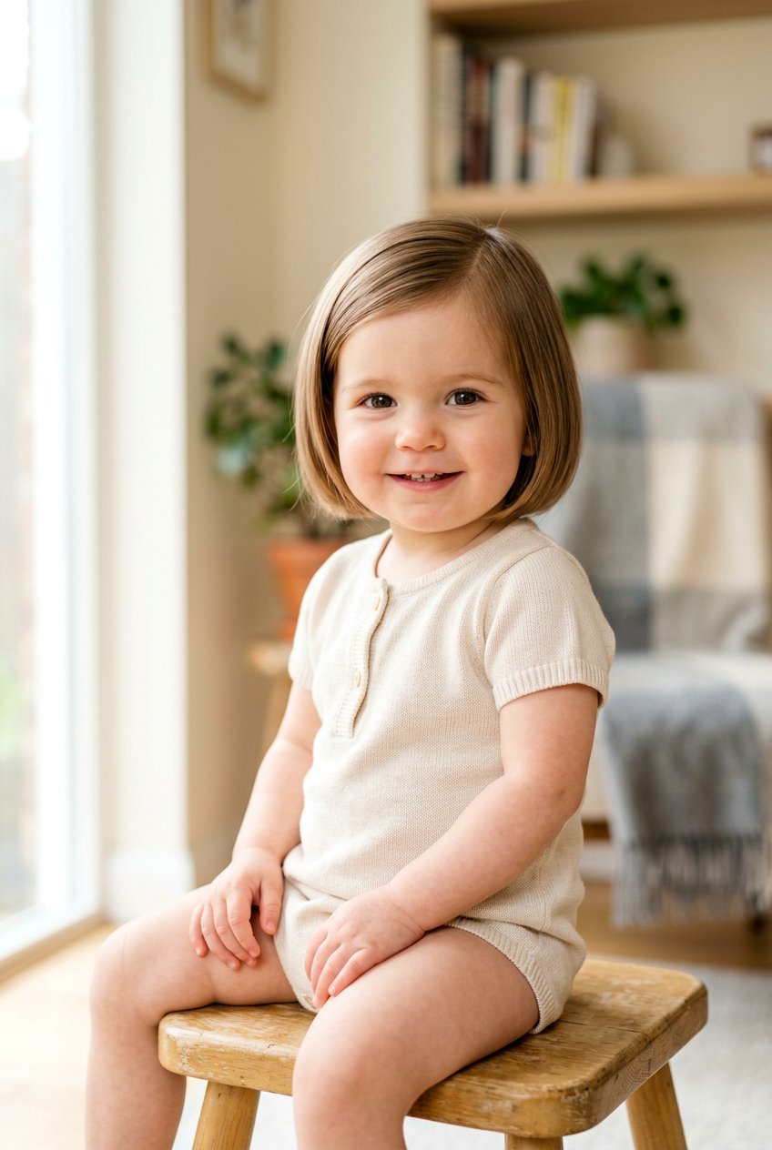 Baby Bob Haircut With Side Part - 20 baby hair styling ideas for girls - 20 baby hair styling ideas for girls