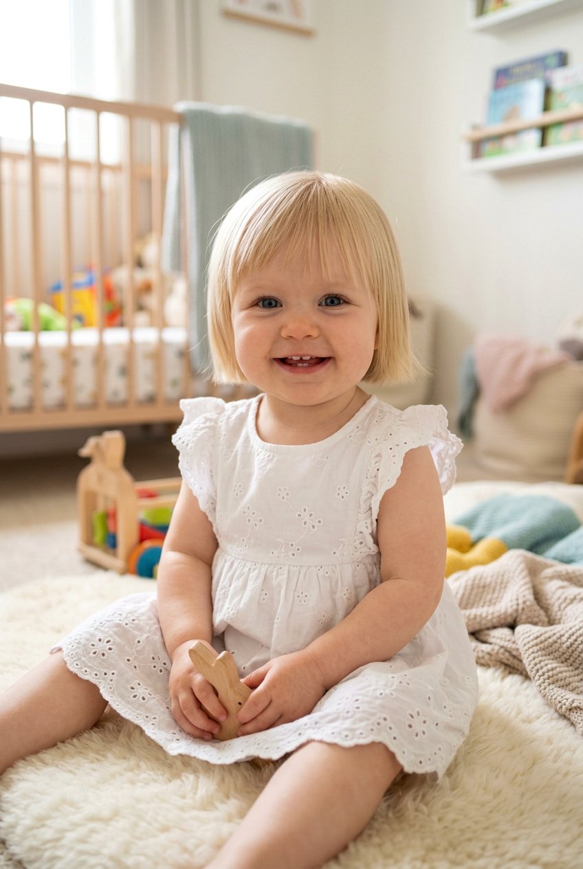 Baby Bob Haircut - 20 first haircut ideas for baby girls - 20 first haircut ideas for baby girls
