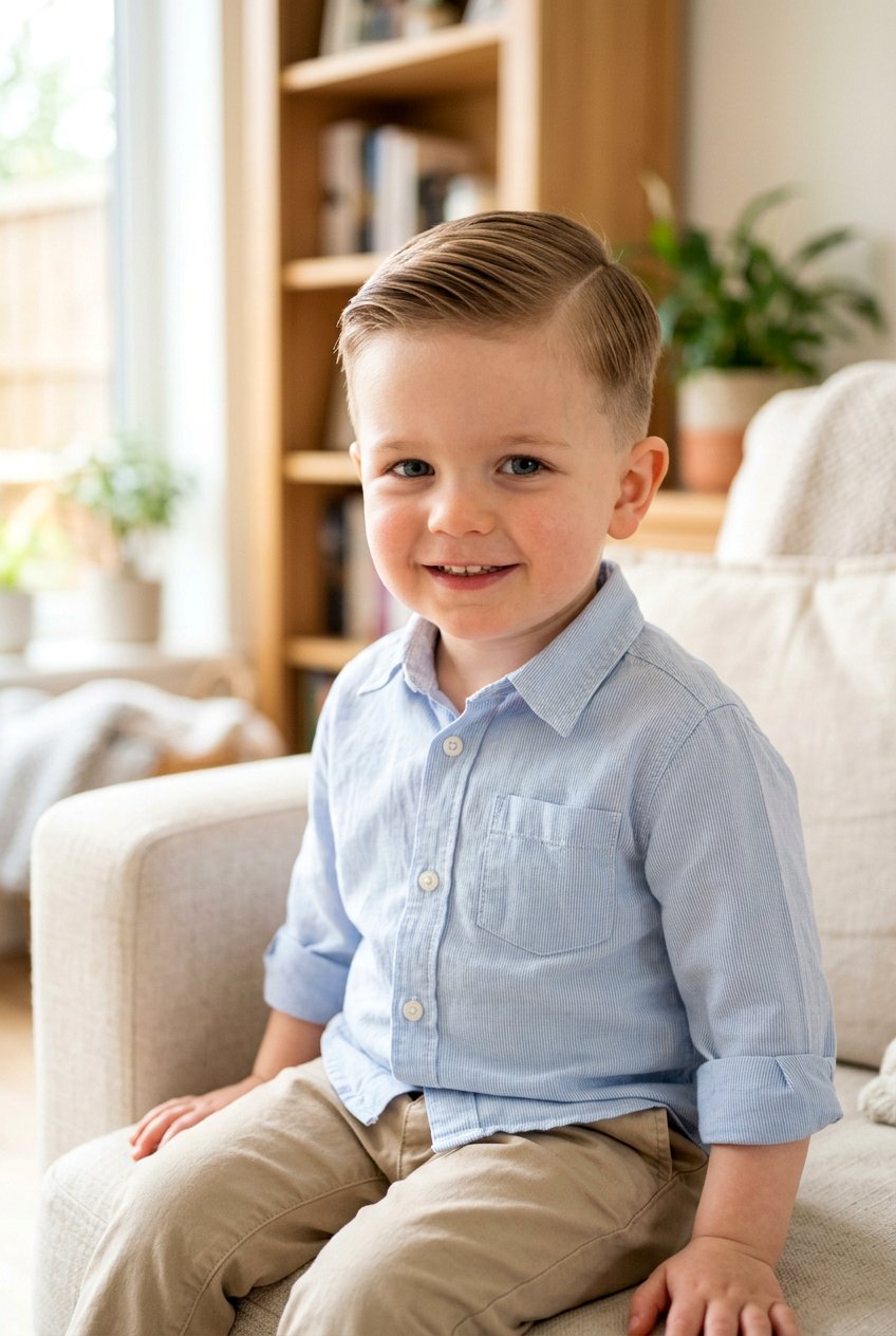 Baby Boy Side Part Haircut - 20 baby boy first haircut ideas - 20 baby boy first haircut ideas