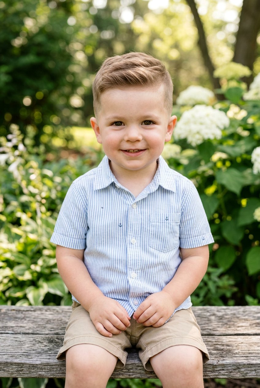 Baby Boy Taper Haircut - 20 baby boy first haircut ideas - 20 baby boy first haircut ideas