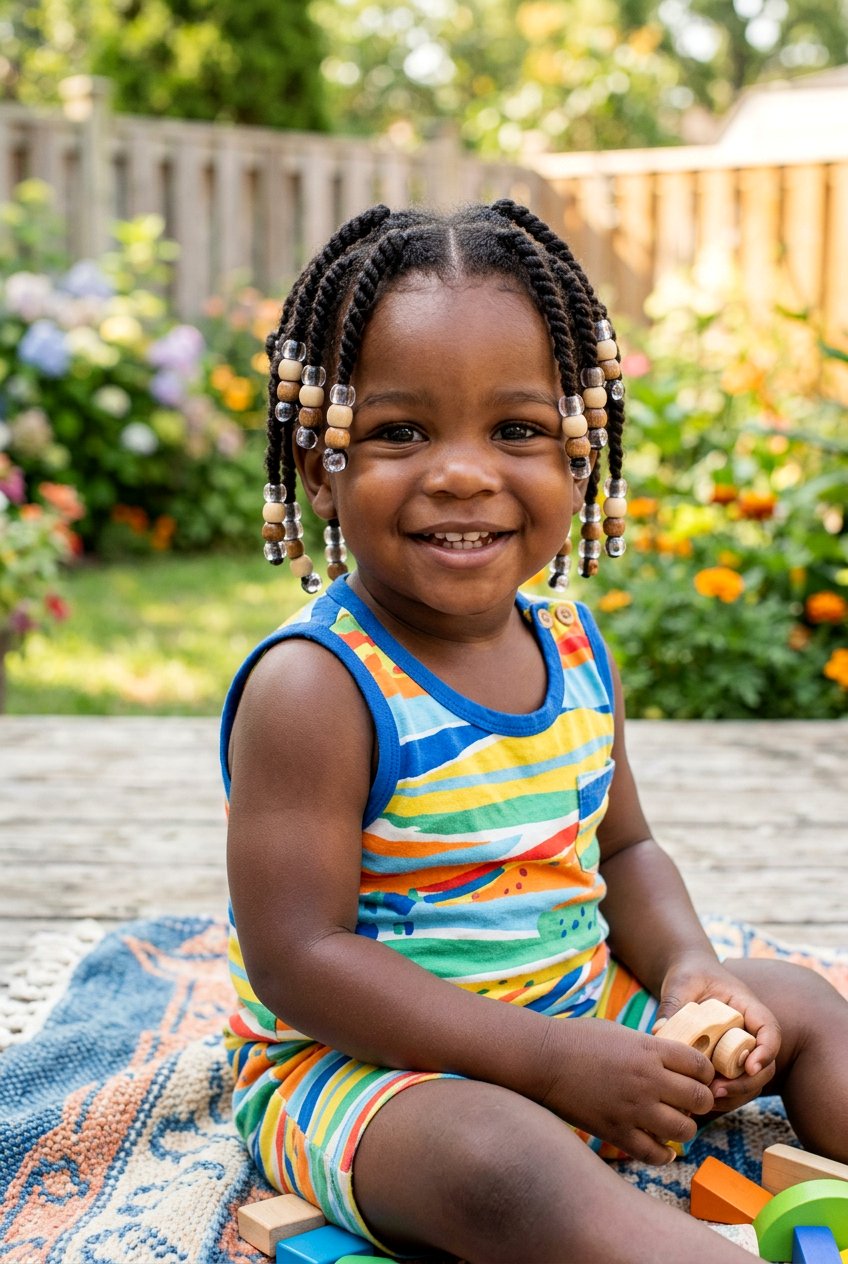 Baby Boy Twists With Beads - 20 baby boy twist hairstyles - 20 baby boy twist hairstyles
