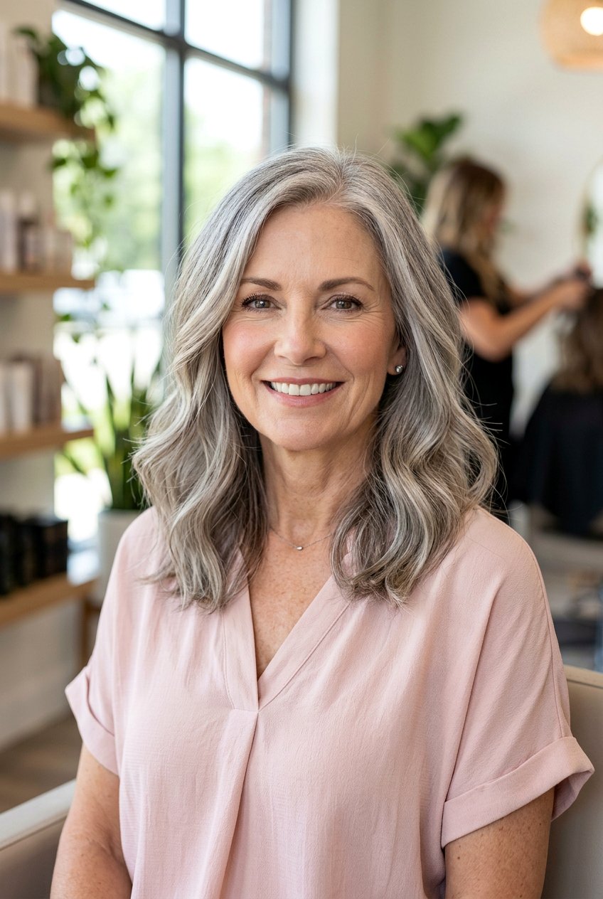 Babylights Balayage for Fine Gray Hair - 20 balayage for gray blending - 20 balayage for gray blending